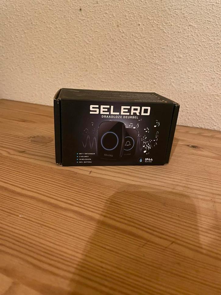 Selerd Draadloze Deurbel - Nieuw in doos, Huis en Inrichting, Deurbellen, Nieuw, Draadloos, Ophalen of Verzenden