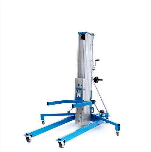 Materiaallift / Kanaallift huren vanaf € 17,50 per dag, Doe-het-zelf en Verbouw, Gereedschap | Overige machines, Ophalen of Verzenden