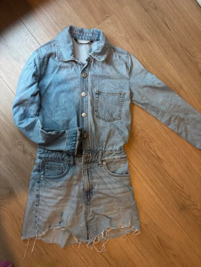 Spijker pak, Verzenden, Zo goed als nieuw, Maat 34 (XS) of kleiner, Blauw