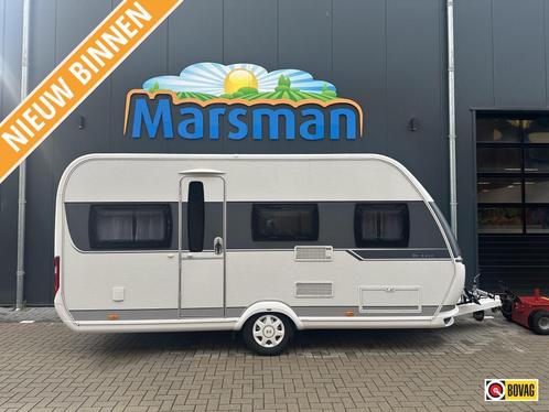 Hobby De Luxe 455 UF Zeer nette staat, Caravans en Kamperen, Caravans, tot en met 4, Treinzit, Hobby, Dwarsbed, Overige typen