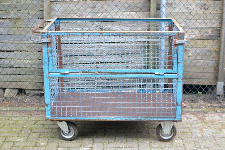 Magazijnwagen / Pakketwagen / gaaswagen / plateauwagen, Doe-het-zelf en Verbouw, Transportwagens, Gebruikt, Transportkar, 100 liter of meer