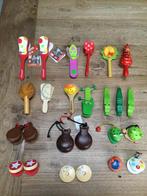 Muziekinstrumenten klepper/castagnetten, losse verkoop zgan, Kinderen en Baby's, Speelgoed | Houten speelgoed, Ophalen of Verzenden