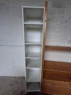 Witte Boekenkast / Opbergkast, Ophalen, Minder dan 50 cm, Gebruikt, Modern