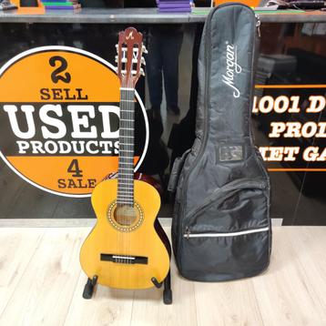 Morgan Guitars CG 10 3/4 Natural Gloss in tas nu €99.99 beschikbaar voor biedingen