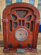Vintage radio met cassetespeler, Ophalen, Zo goed als nieuw
