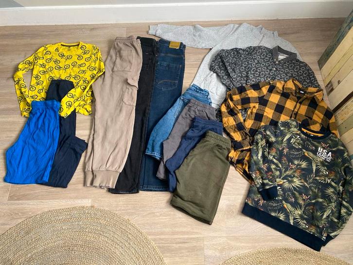 Kledingpakket jongen maat 158-164, Kinderen en Baby's, Kinderkleding | Maat 158, Gebruikt, Jongen, Broek, Ophalen of Verzenden