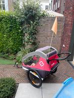 Fijne fietskar waar twee kinderen in passen, Ophalen, Gebruikt, Opvouwbaar, 40 tot 60 kg