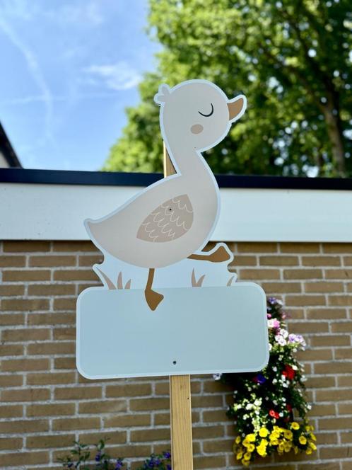 Geboortebord eendje huren | €2 per dag, Kinderen en Baby's, Kraamcadeaus en Geboorteborden, Nieuw, Geboortebord, Ophalen