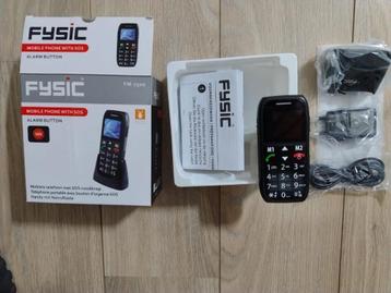 Mobiele tel. met alarm - Fysic FM-7500, 2 laders/2 accu's  beschikbaar voor biedingen