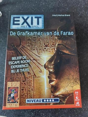 Exit de grafkamer van de farao (escaperoom voor thuis)
