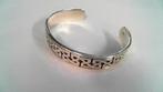 312990 Mooie Massieve Klem Armband Tribal Motief, Ophalen of Verzenden, Zo goed als nieuw, Zilver