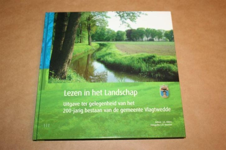 Lezen in het landschap - Jubileumuitgave gemeente Vlagtwedde, Boeken, Geschiedenis | Stad en Regio, Zo goed als nieuw, Ophalen of Verzenden