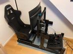 Complete simracing setup voor PC/PS5, Spelcomputers en Games, Ophalen, 1 speler, Zo goed als nieuw, Vanaf 12 jaar