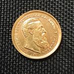 Duitse 20 Mark 1888 A- Friedrich III goud vergulding naslag, Duitsland, Verzenden, Losse munt, Goud