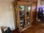 Prachtige teakhouten vitrinekast, Huis en Inrichting, Kasten | Vitrinekasten, Ophalen, Gebruikt, 100 tot 150 cm, Koloniaal