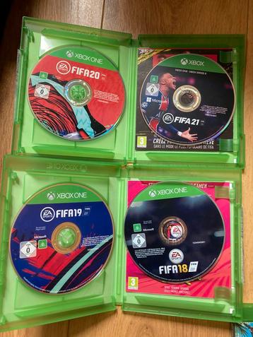 Xbox one fifa 18,19,20 en 21 beschikbaar voor biedingen