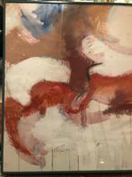 Kees Bohemen  Gouache  Uniek werk op papier ingelijst, Ophalen