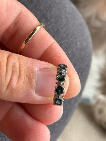 Vintage ring diamant edelstenen beschikbaar voor biedingen