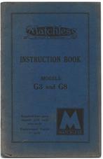 Matchless G3 G8 instruction book motor (7464z), Verzenden, Overige merken