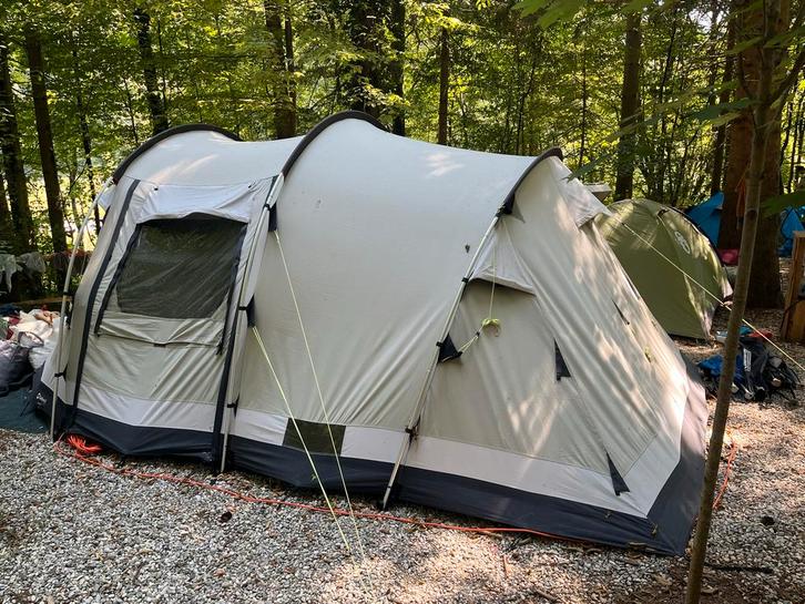 Outwell Trout Lake 4 Familietent, Caravans en Kamperen, Tenten, tot en met 4, Gebruikt, Ophalen