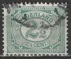 Nederland 1899/1913 - Yvert 69 - Cijfers - 2 1/2 c.  (ST), Postzegels en Munten, Postzegels | Nederland, Verzenden, Gestempeld