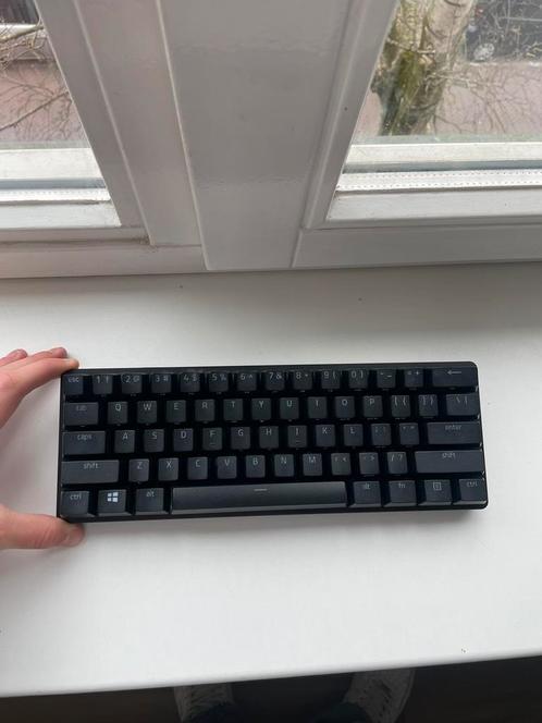 Razer Huntsman Mini - Purple Switch - RGB - Qwerty - Zwart, Computers en Software, Toetsenborden, Gaming toetsenbord, Ophalen