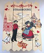 Handmade Franse Houten Sleutelkastje Strasbourg (NIEUW), Ophalen of Verzenden