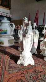 maria met kindje jezus bloemenkroon ANDENNE, Antiek en Kunst, Ophalen of Verzenden