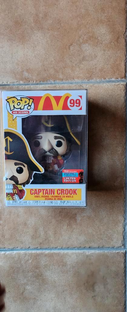 Ad icons captain crook convention exclusive funko pop, Verzamelen, Overige Verzamelen, Nieuw, Ophalen of Verzenden