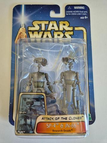 Star Wars Saga 03-05 SP-4 & JN-66 Research Droids beschikbaar voor biedingen