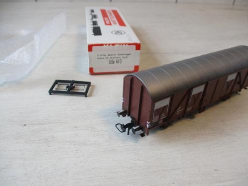 Klein Modelbahn 2-achs geschl Güterwagen no SoSe 44/3, Hobby en Vrije tijd, Modeltreinen | H0, Zo goed als nieuw, Wagon, Gelijkstroom
