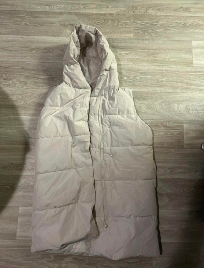 Zgan bodywarmer. Maat m, Kleding | Dames, Bodywarmers, Ophalen of Verzenden, Zo goed als nieuw, Maat 38/40 (M), Wit