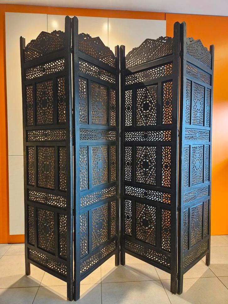 Kamerscherm Design Volhout 24kg, Huis en Inrichting, Woonaccessoires | Kamerschermen, Gebruikt, Ophalen