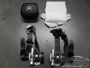 C4 Cactus Citroen airbag set gordels 2014+ 98012181ZD 981010 beschikbaar voor biedingen