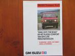 Isuzu Trooper 4x4 ‘King of the road”, Ophalen of Verzenden, Nieuw, Overige merken