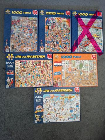 Jan van Haasteren 1000 stukjes. beschikbaar voor biedingen