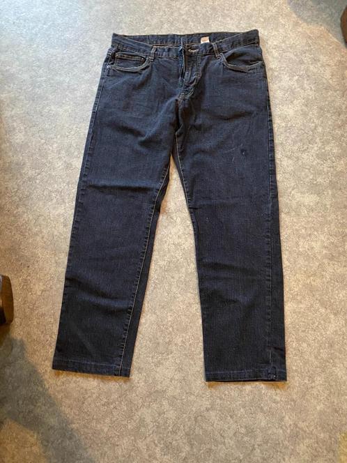 Zwarte donkergrijze jeans broek heren broek jeansmaat 36, Kleding | Heren, Broeken en Pantalons, Gedragen, Maat 48/50 (M), Grijs