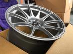XXR 527 Flat Silver mat zilver 18 8.75J 9.75J 5x100 5x114.3, Ophalen of Verzenden