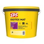 SPS ISOTEX Mat XT 4L – Wit – Hoogwaardige Muurverf, Wit, Nieuw, Maximum, Verf