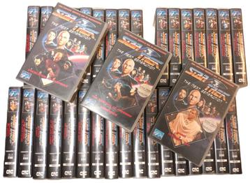 Star Trek The Next Generation gehele serie op VHS 36 st. beschikbaar voor biedingen