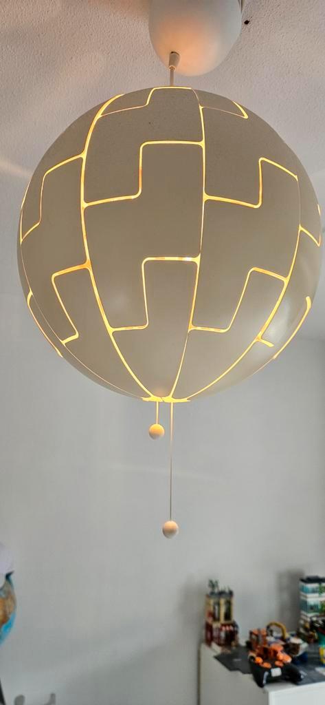 Ikea PS 2014 Hanglamp - Wit/Oranje, Huis en Inrichting, Lampen | Hanglampen, Gebruikt, Minder dan 50 cm, Kunststof, Ophalen of Verzenden