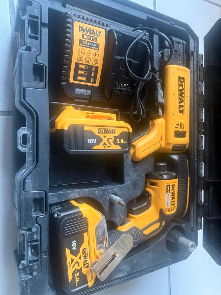 DeWalt DCF620P2K XR Brushless Gipsplaatschroefmachine, Doe-het-zelf en Verbouw, Gereedschap | Boormachines, Zo goed als nieuw