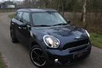 Prachtige Mini Countryman Cooper S Xenon, Airco, Cruise!, Auto's, Mini, Zwart, Blauw, Leder en Stof, Bedrijf