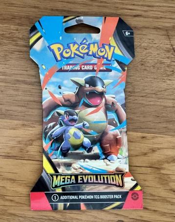 Pokemon TCG: Mega Evolution - Sleeved Booster beschikbaar voor biedingen