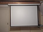 Projector scherm (elektrisch) 2m x 1,50m, Ophalen, Elektrisch, Gebruikt