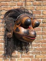 Masker, Godogan Frog Mask, indonesië, hout, vintage, netjes, Ophalen of Verzenden