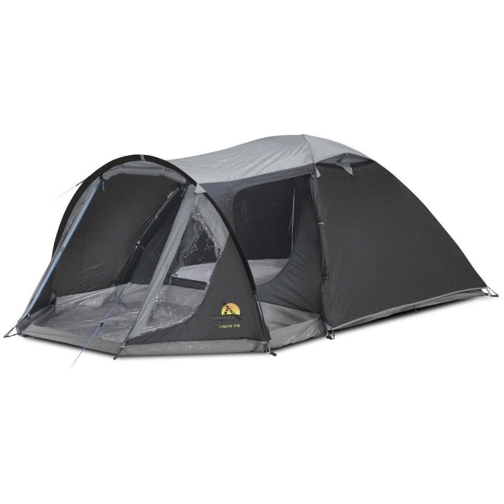 Safarica Laguna tent 2-3 persoons, kookstel etc, Ophalen, Zo goed als nieuw, Tot en met 3
