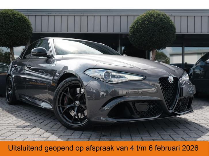 Alfa Romeo Giulia 2.9 V6 Quadrifoglio Facelift MY2021 Dealer, Auto's, Alfa Romeo, Bedrijf, Te koop, Giulia, ABS, Achteruitrijcamera