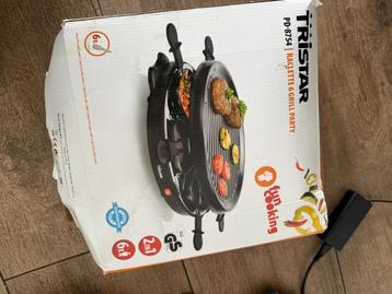 Tristar PD-8754 Raclette 6 Grill Party beschikbaar voor biedingen