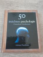 50 Inzichten Psychologie - Adrian Furnham, Boeken, Ophalen of Verzenden, Gelezen, Overige onderwerpen, Adrian Furnham